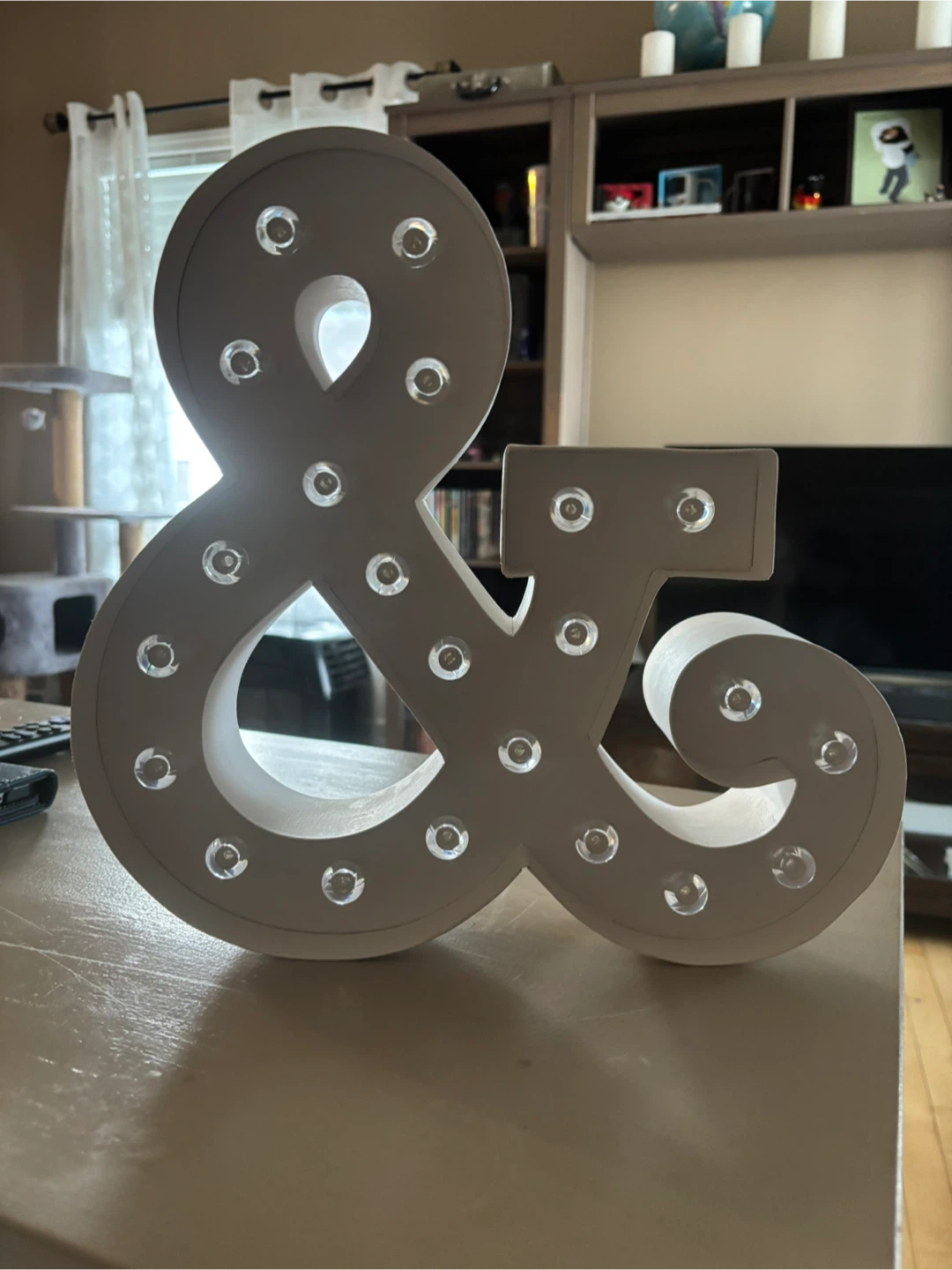 Light Up Ampersand (&) Sign - photo 2