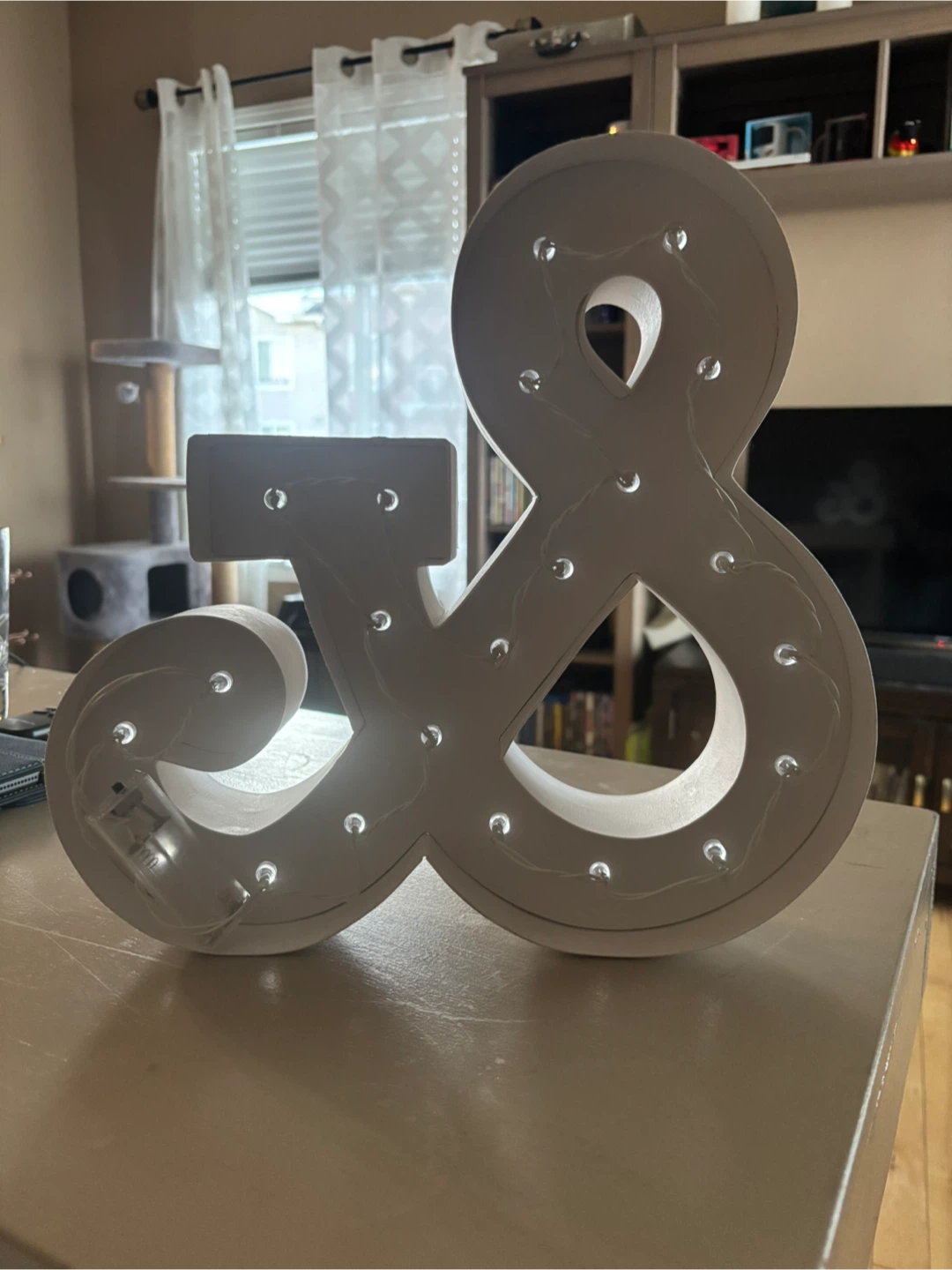 Light Up Ampersand (&) Sign - photo 3