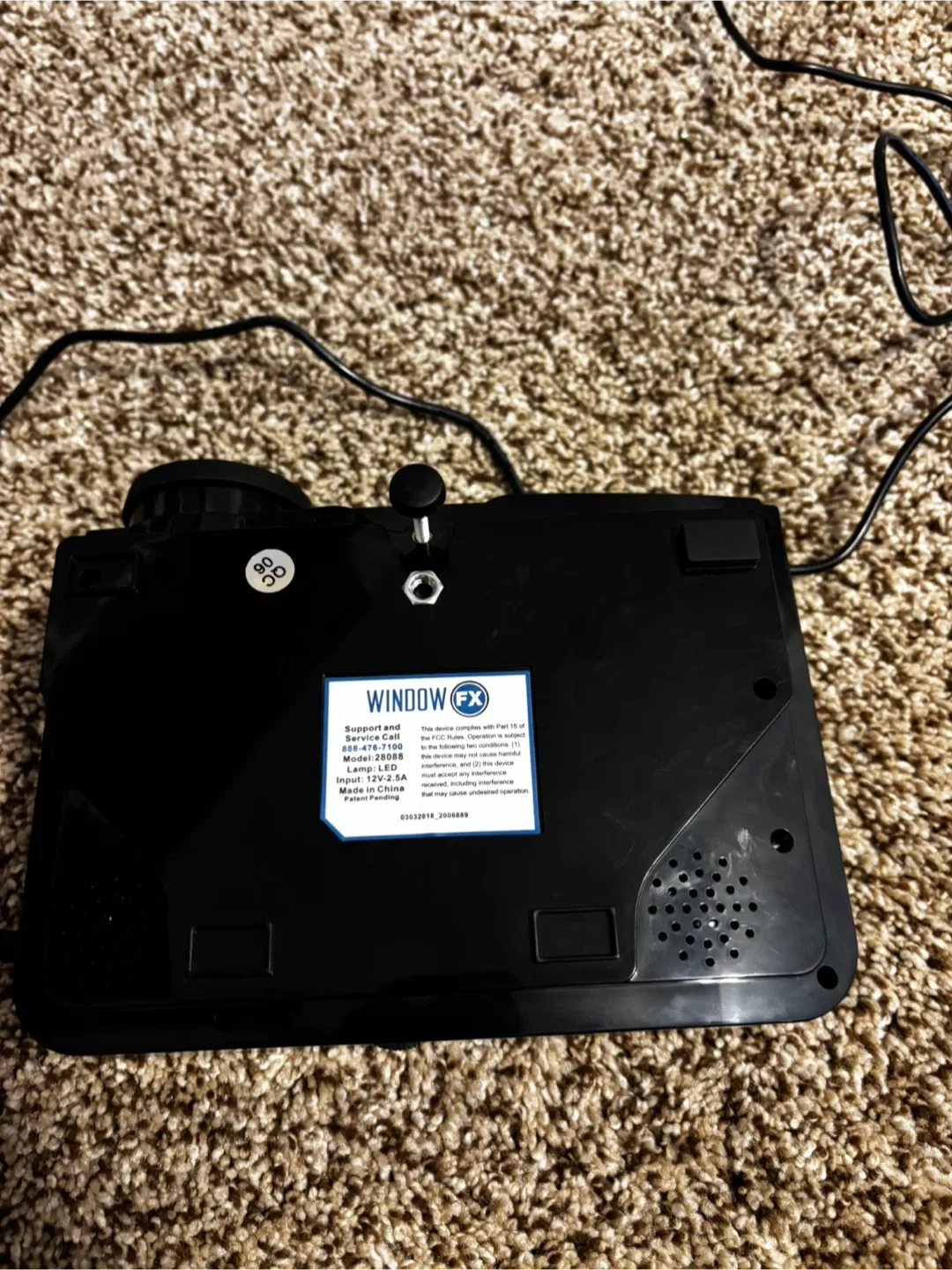 Window FX Projector - Bluetooth HDMI no remote image indicator(4)