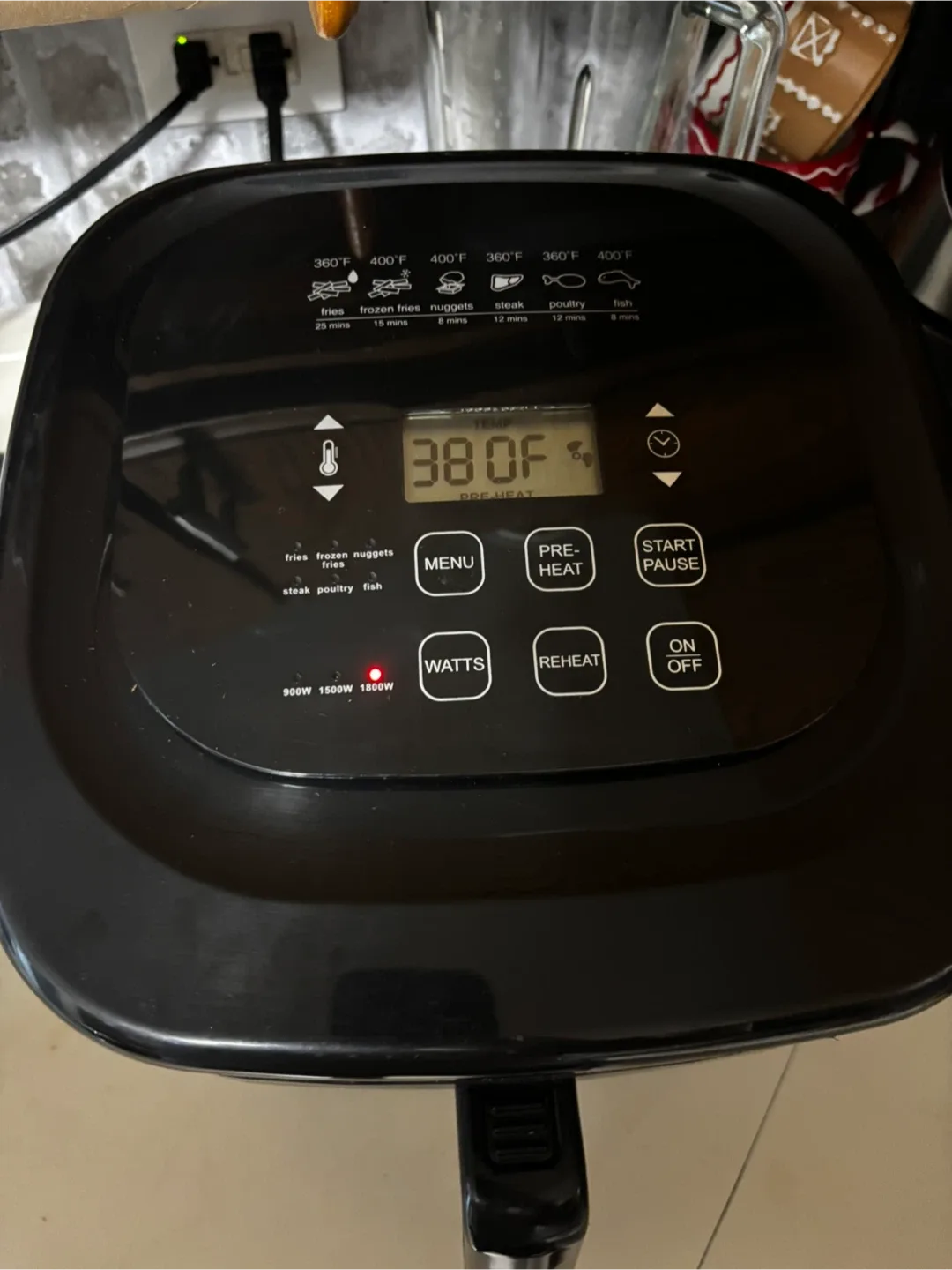 NuWave Brio Air Fryer image indicator(2)