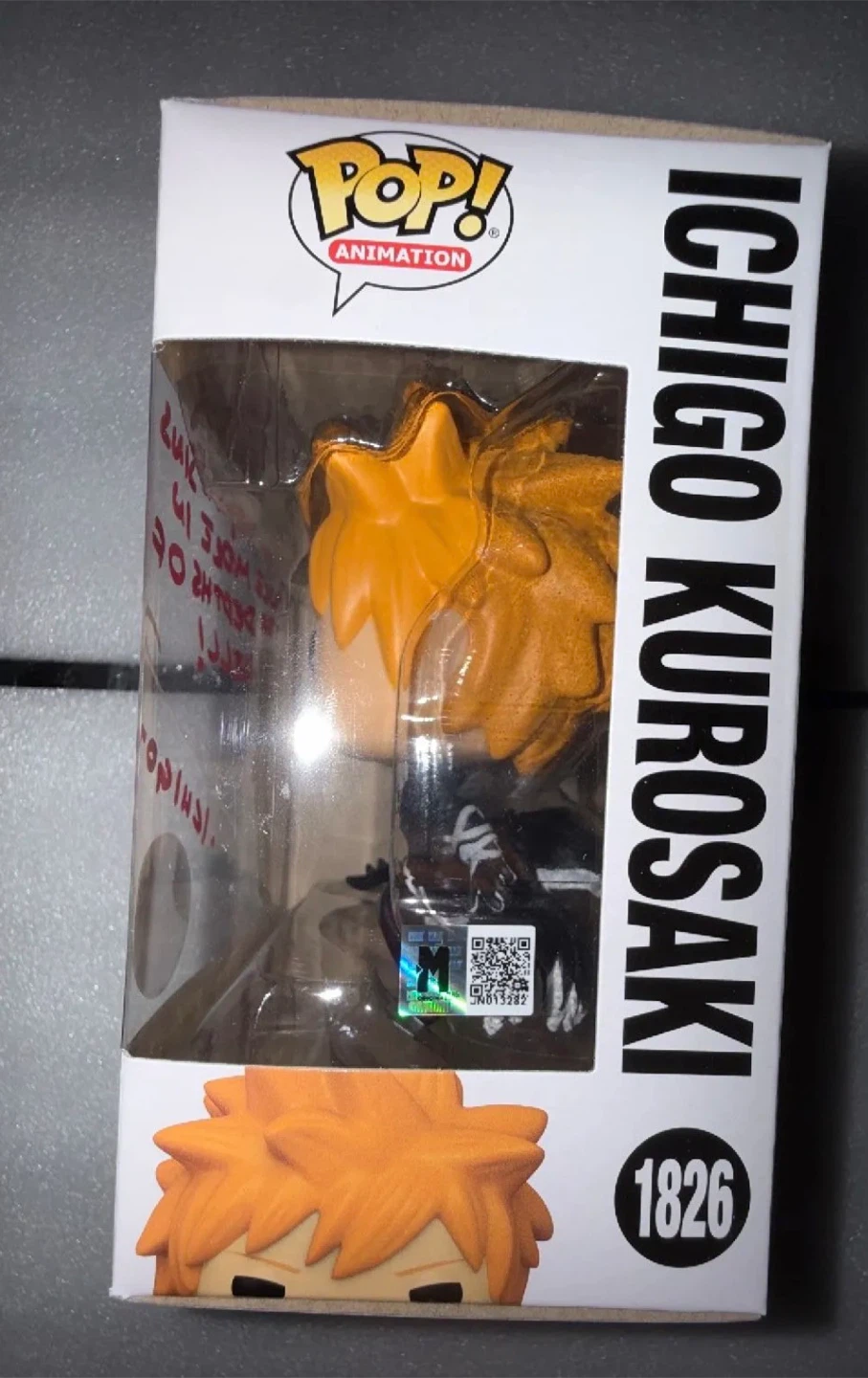 Signed Funko Pop! Bleach Ichigo Kurosaki #1826 - photo 4
