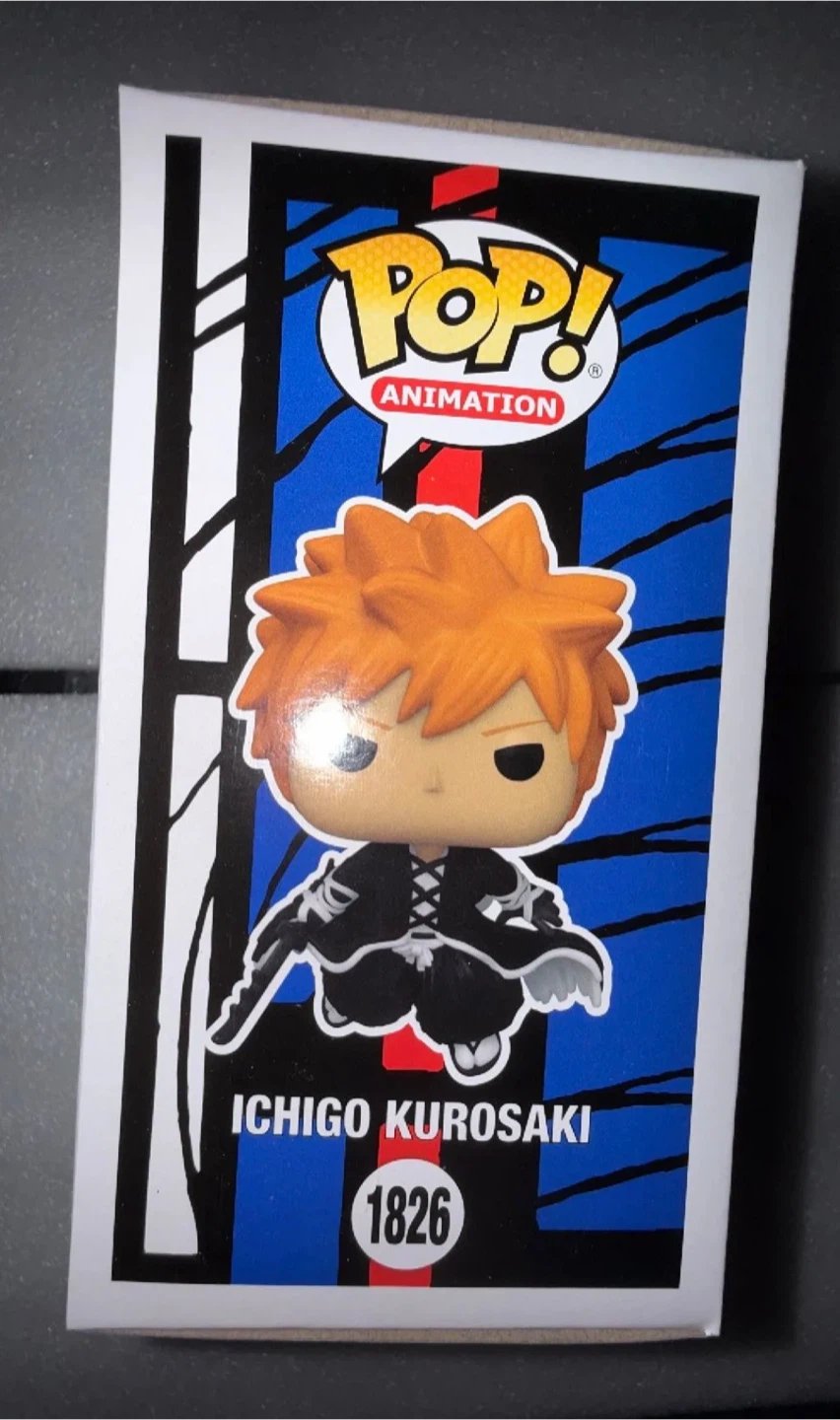 Signed Funko Pop! Bleach Ichigo Kurosaki #1826 - photo 2