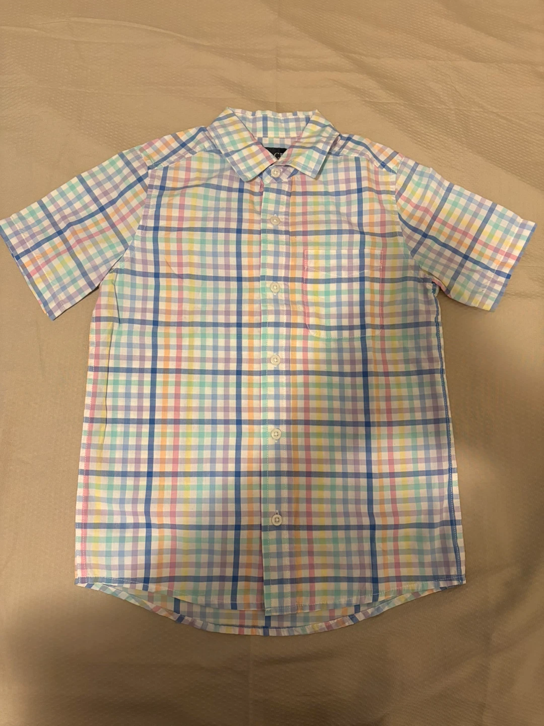 The Children's Place Plaid Shirt Size 7/8 - photo 2