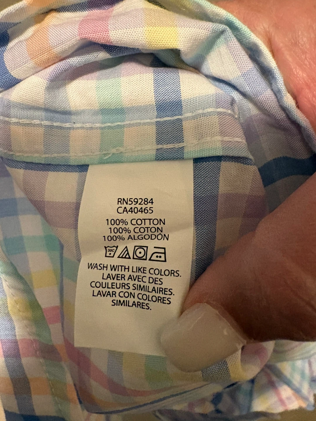 The Children's Place Plaid Shirt Size 7/8 - photo 5