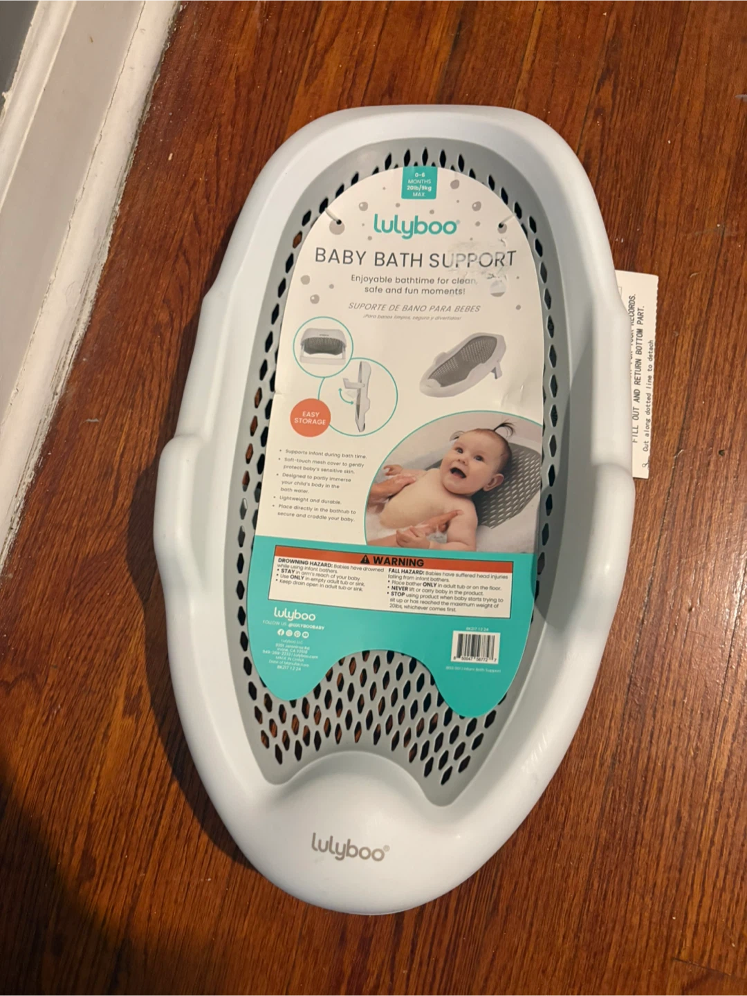 Lulyboo Baby Bath Support - 0-6 Months