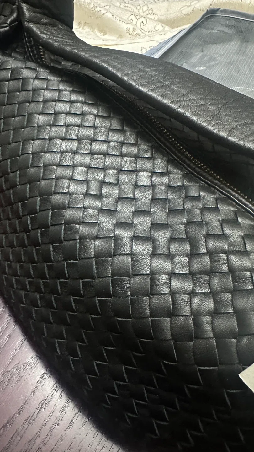 Giorgia Milani Black Leather Handbag image indicator(3)