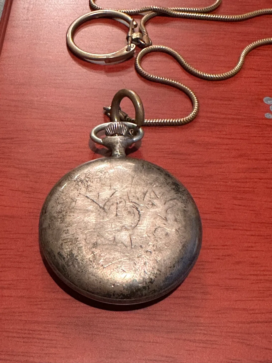 Tavannes Antique Pocket Watch with Chain image indicator(3)