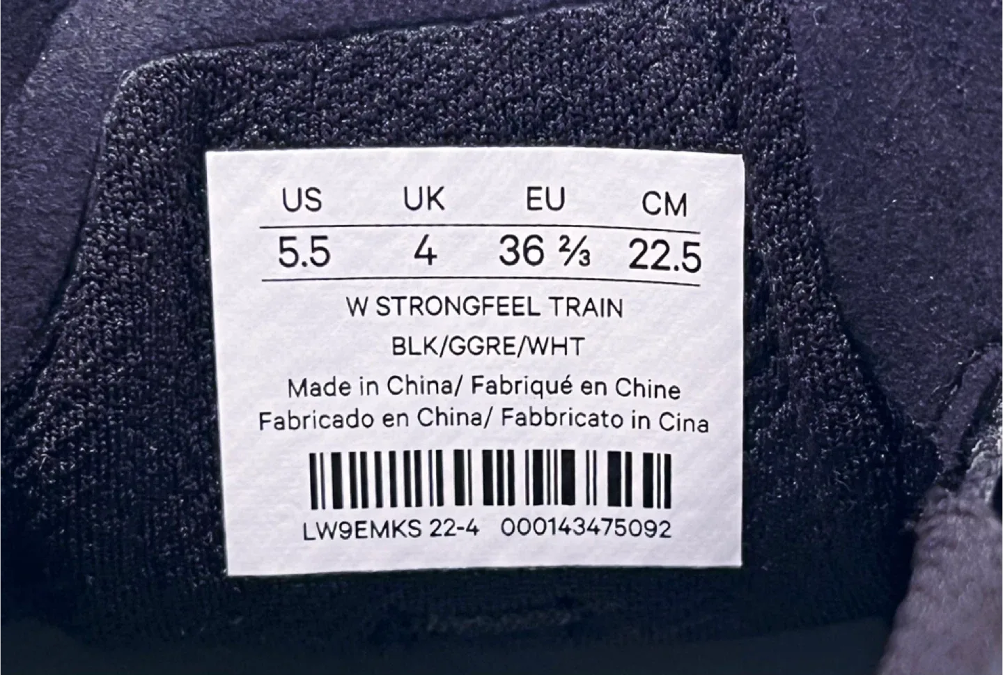 Brand New Lululemon Running Shoes-Size Women’s 5.5 EU 36.5 image indicator(5)