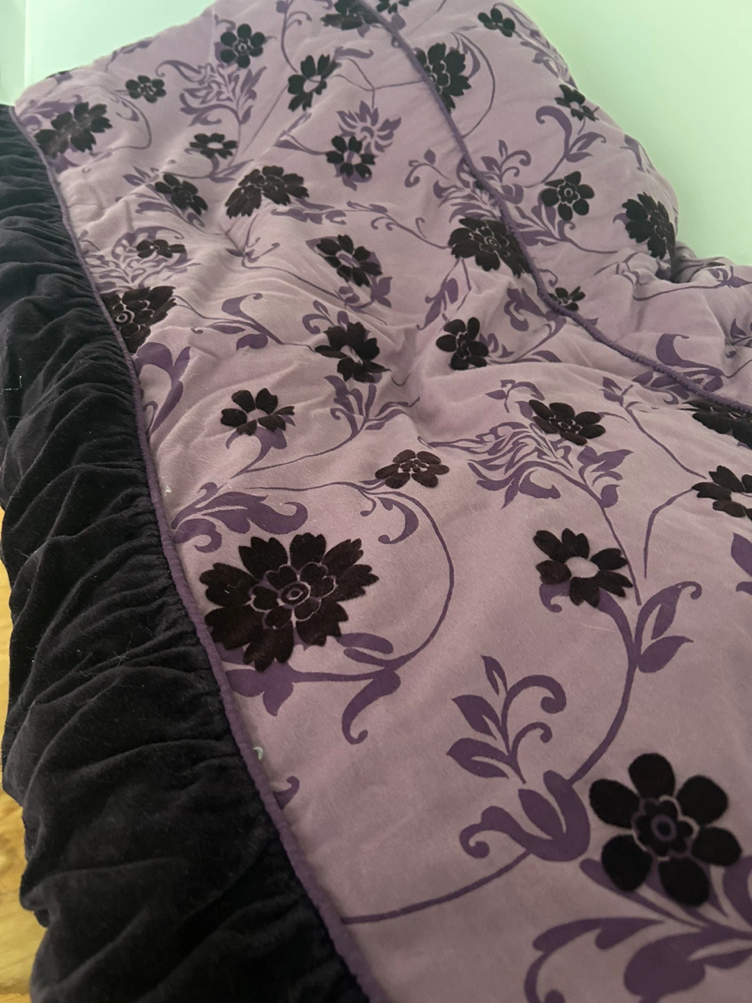 Floral Print Comforter ( Queen ) - photo 2
