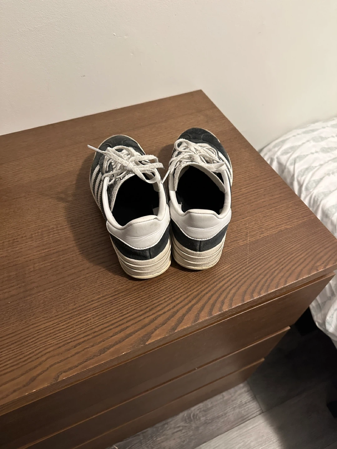 Adidas Gazelle Black & White Sneakers - photo 3