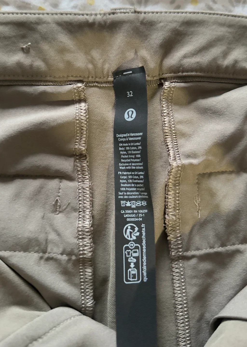 Lululemon Commission Classic-Fit Pant 30L image indicator(6)