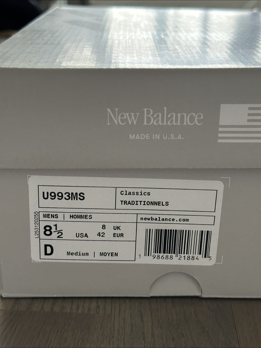 Kith new balance 993 size 8.5 - photo 3