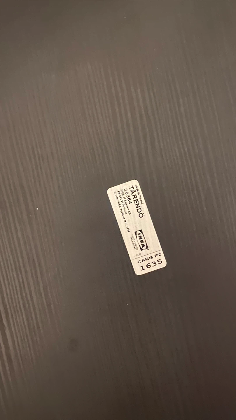 IKEA Black Desk - Already disassembled 🖥️ - photo 3