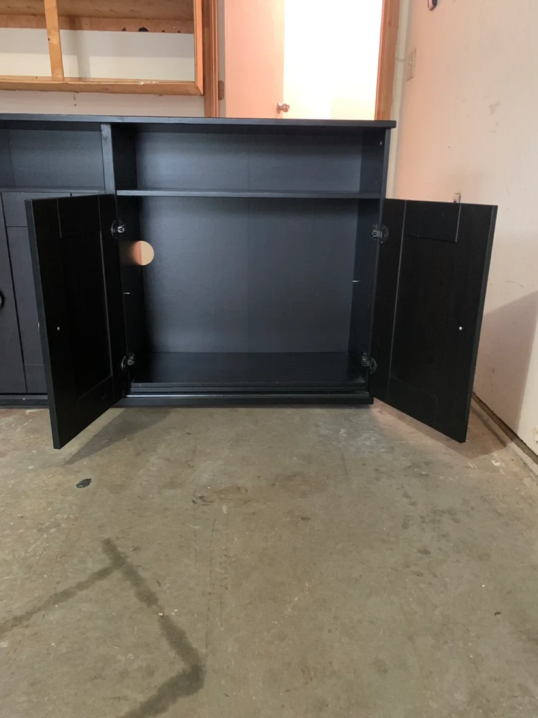 Dark Brown Media Cabinet image indicator(3)