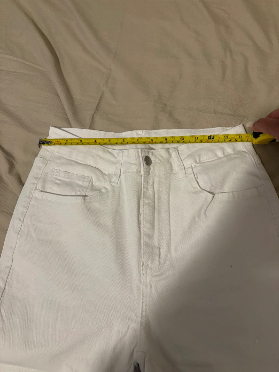 SHEIN Curve White Jeans - Size 0XL - photo 2