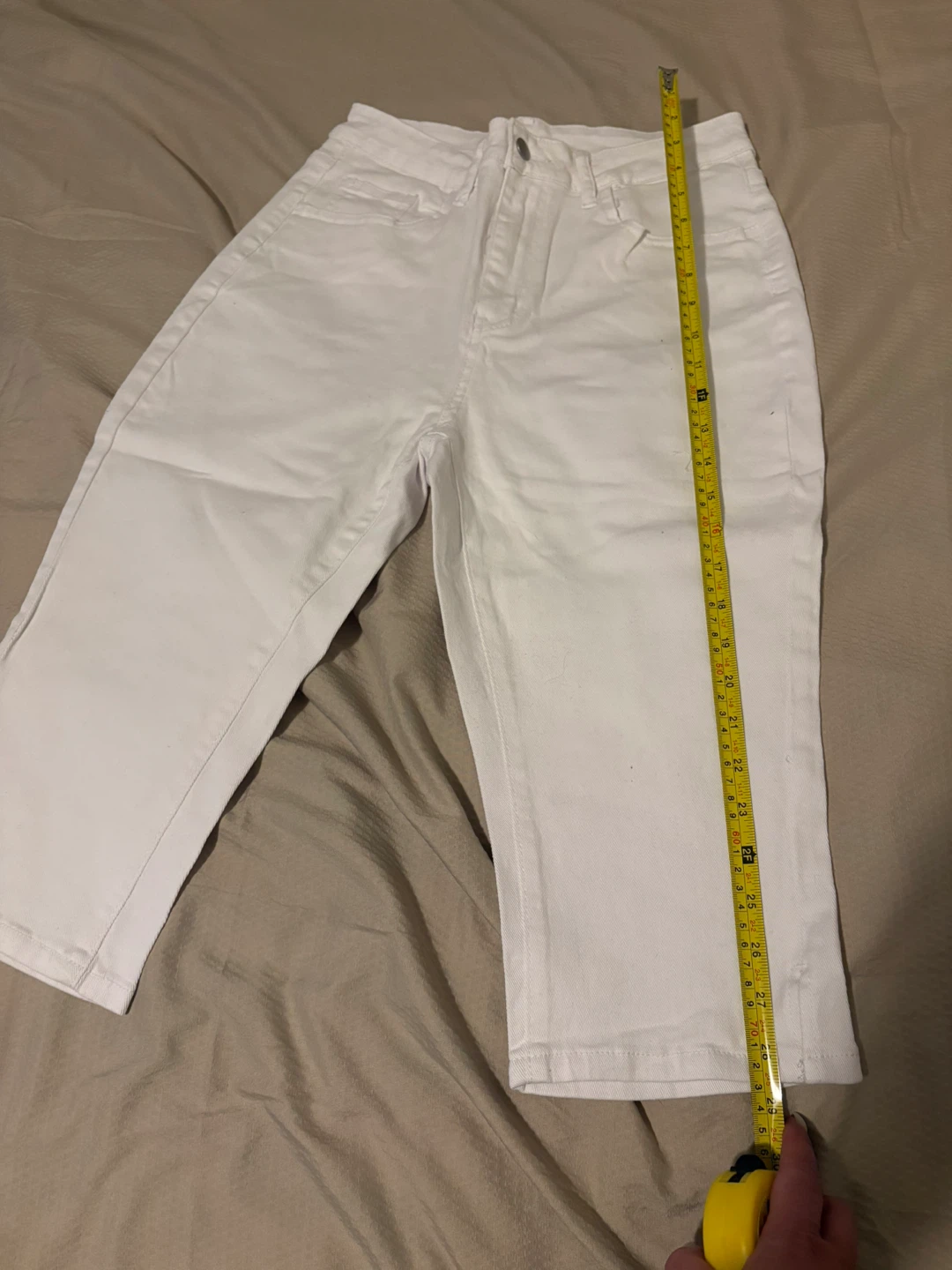 SHEIN Curve White Jeans - Size 0XL - photo 3