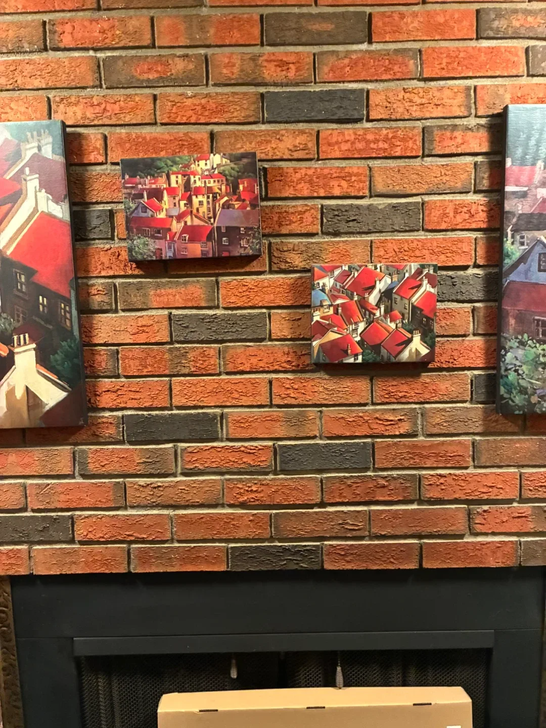 Wall Art - Red Roof Village image indicator(2)