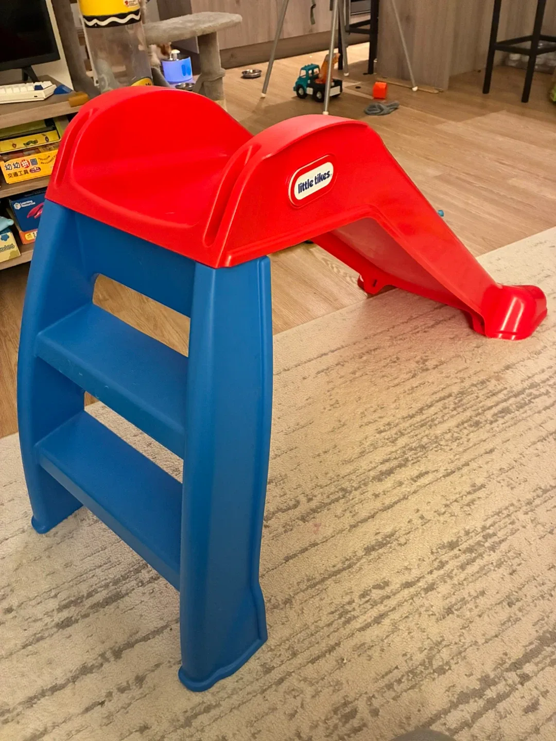Little Tikes First Slide - Red & Blue