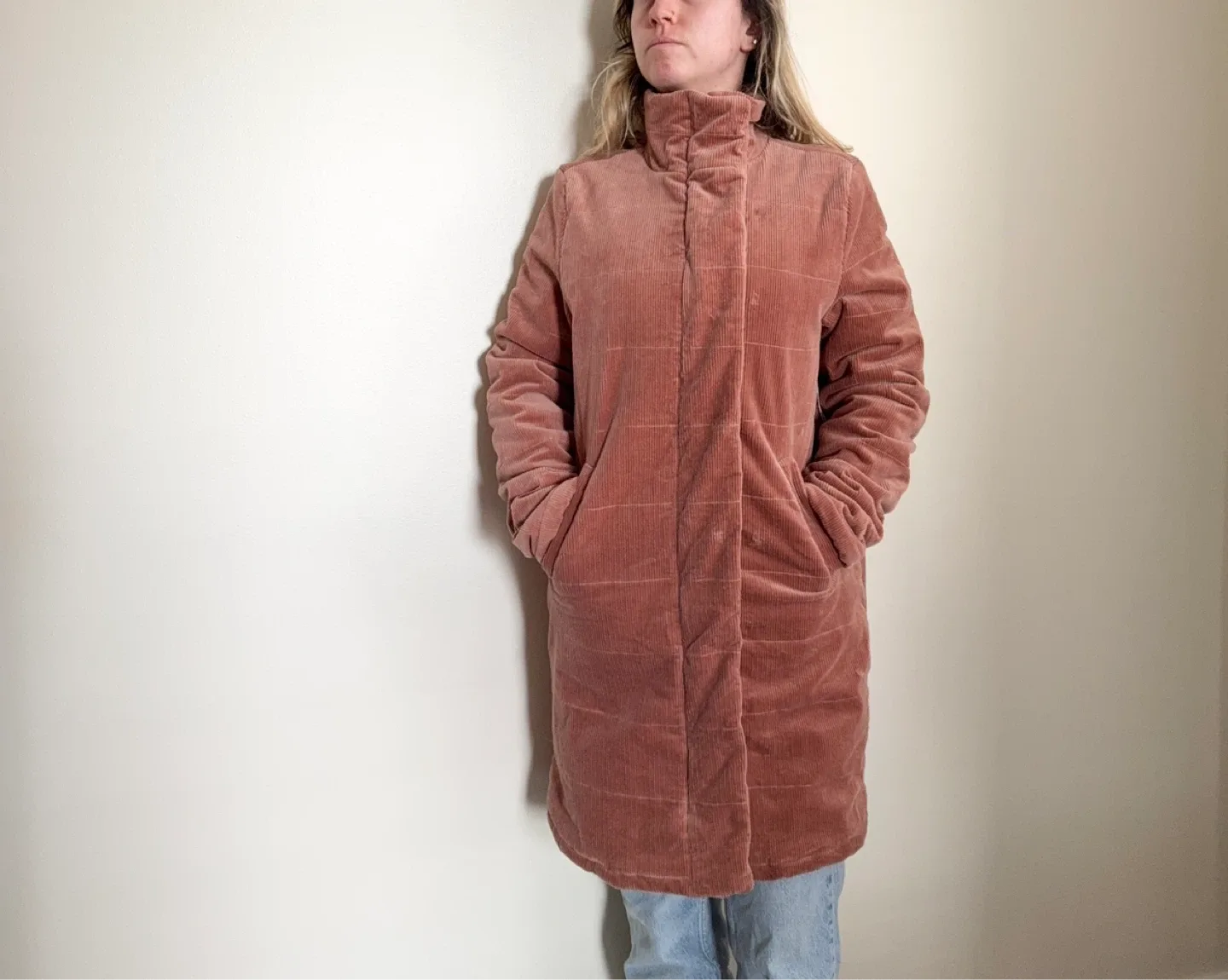 Jackson Rowe Quilted Corduroy Coat
