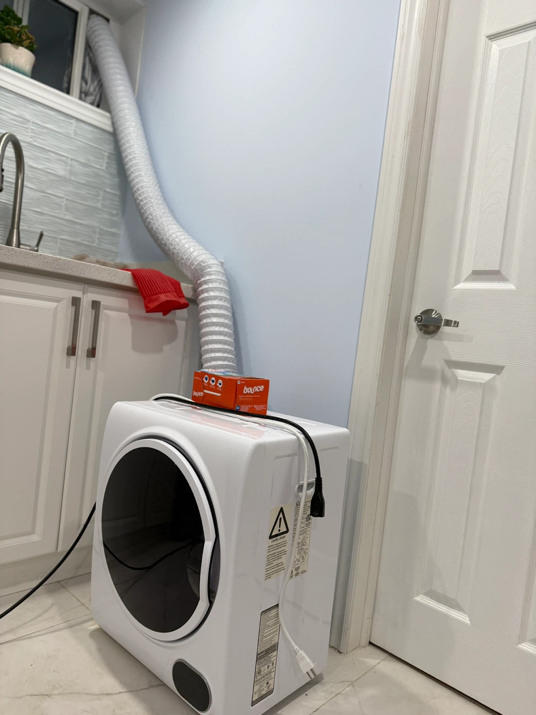 Portable Clothing Dryer - White By Homcom - photo 2