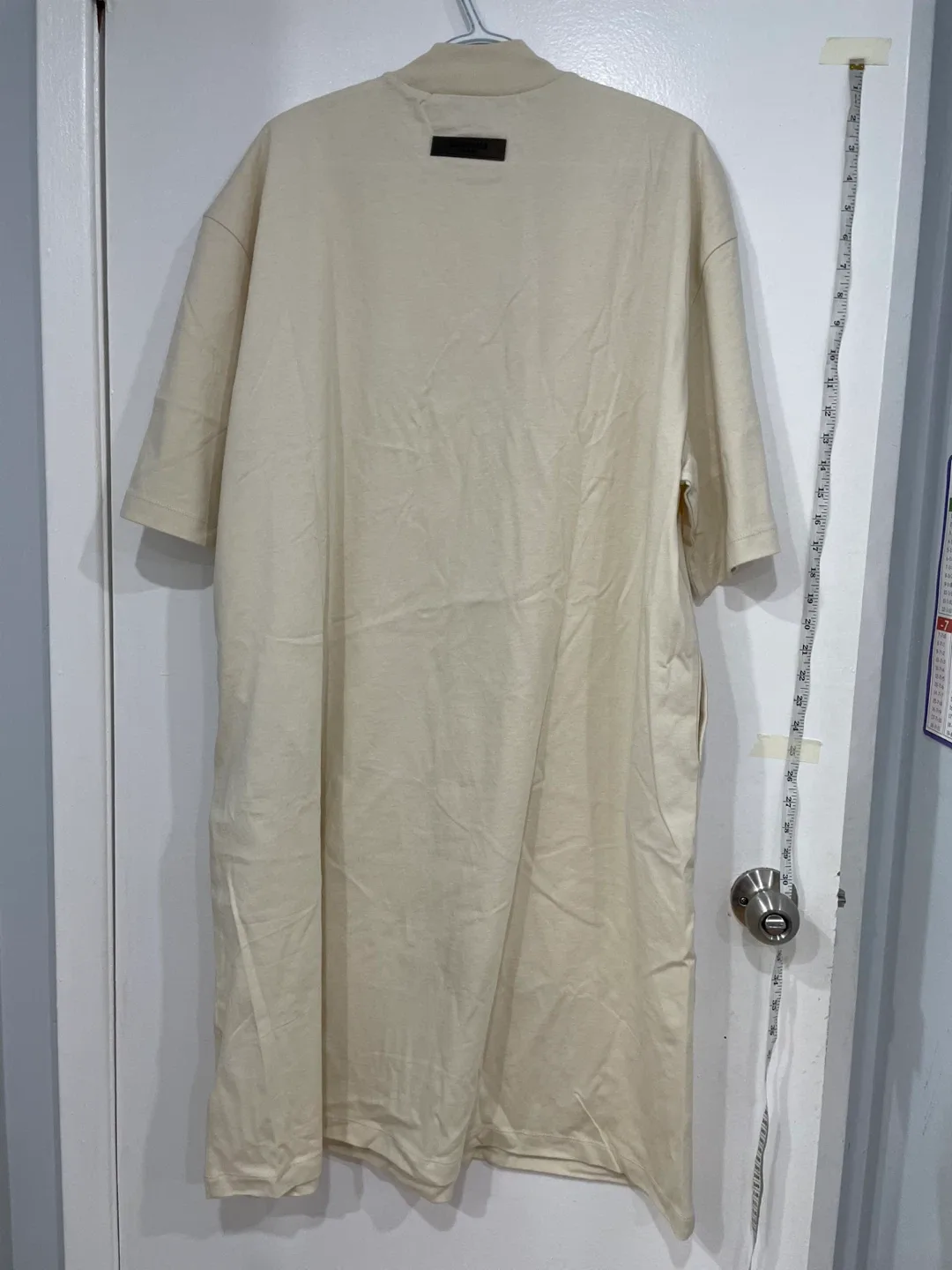 New Fear of God Essentials T-Shirt Dress- Cream image indicator(8)