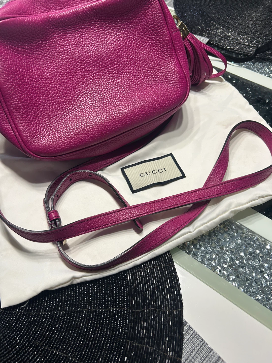 Gucci Soho Disco Bag - Fuchsia - photo 4