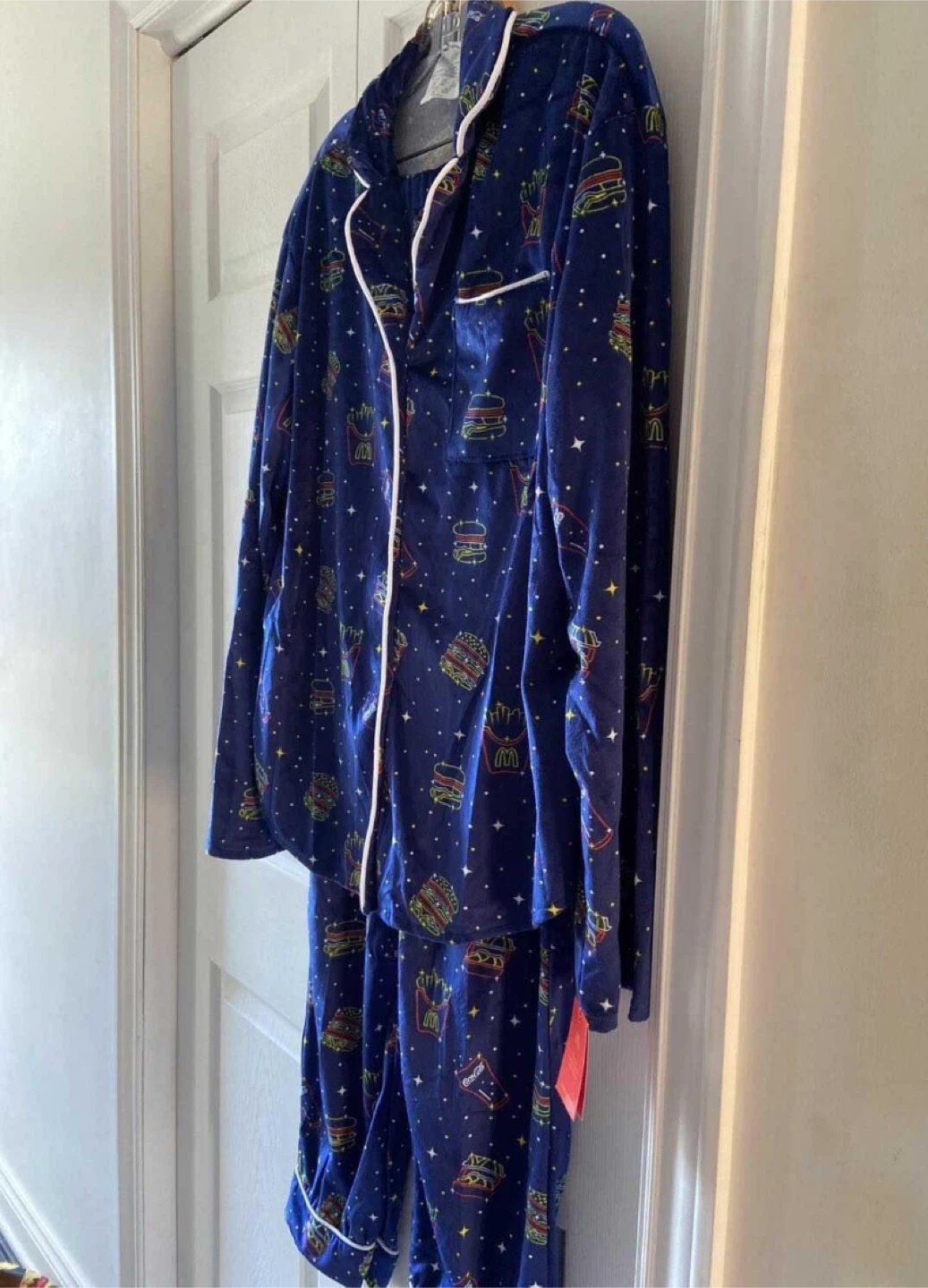 NEW Large (Unisex) McDonald's Pyjama Set - Blue