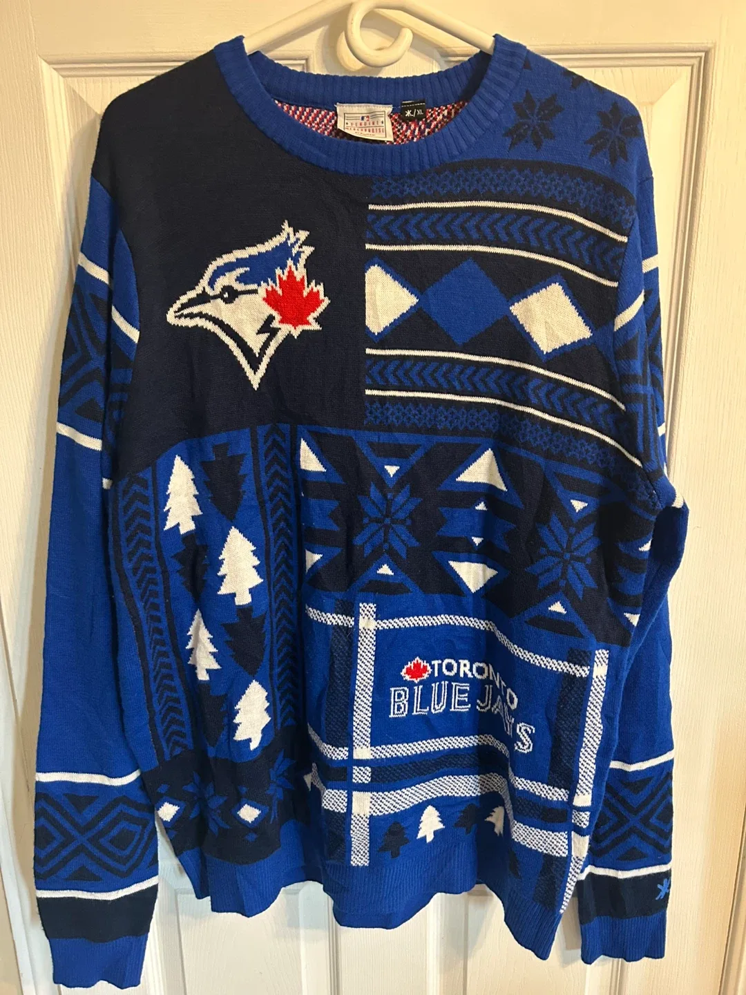 Toronto Blue Jays Ugly Christmas Sweater - XL