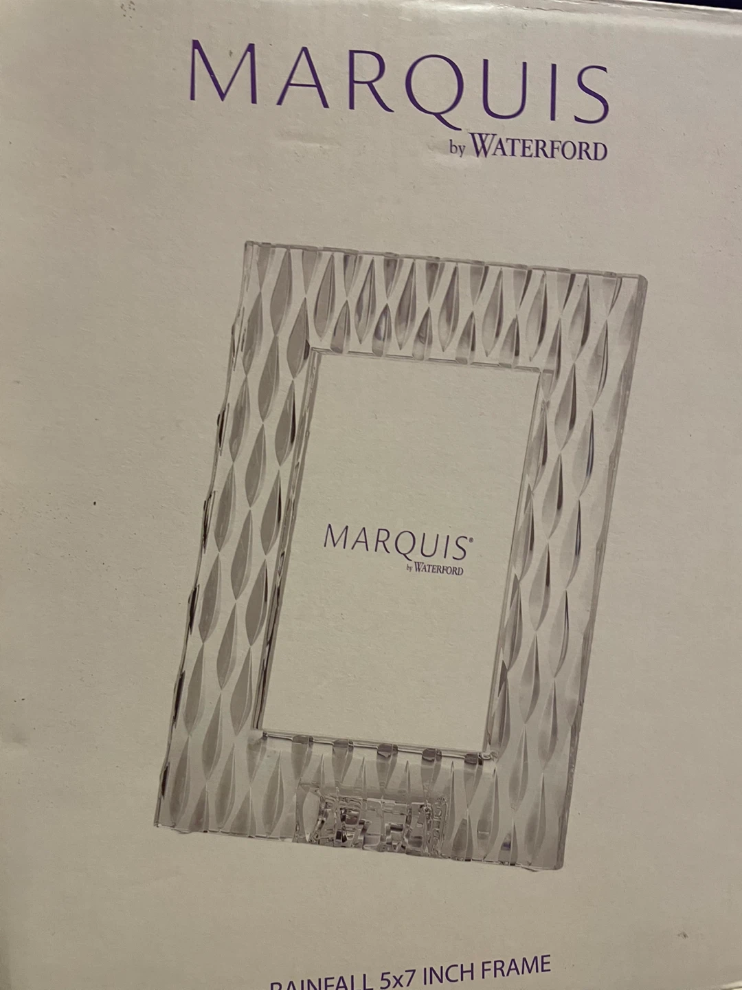 Marquis by Waterford Rainfall 5x7 Frame