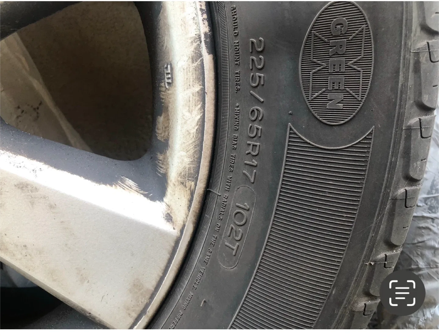 Winter Tires and Rims 225/65R17 102T Green Tire image indicator(4)