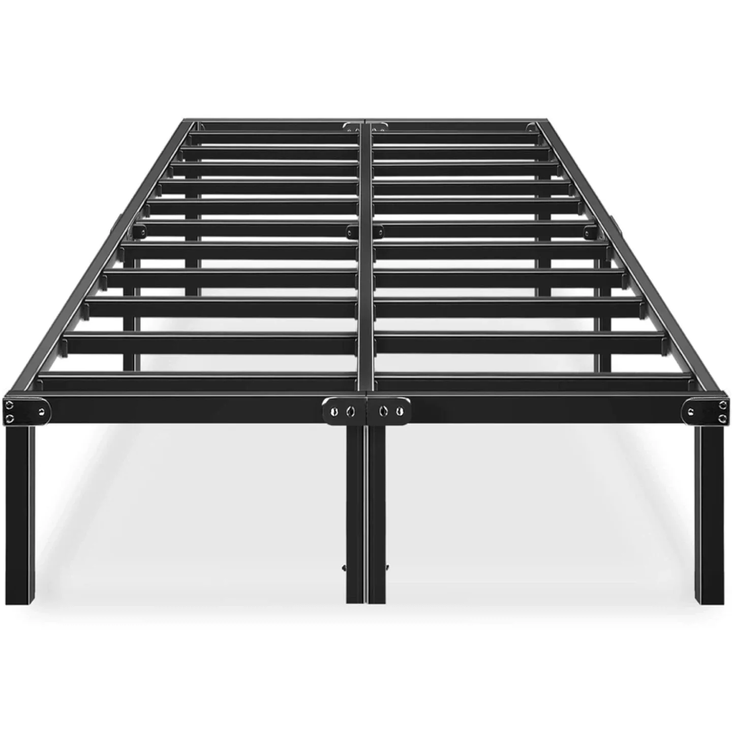 King Platform Bed Frame with Storage 14 Inch Metal Beds