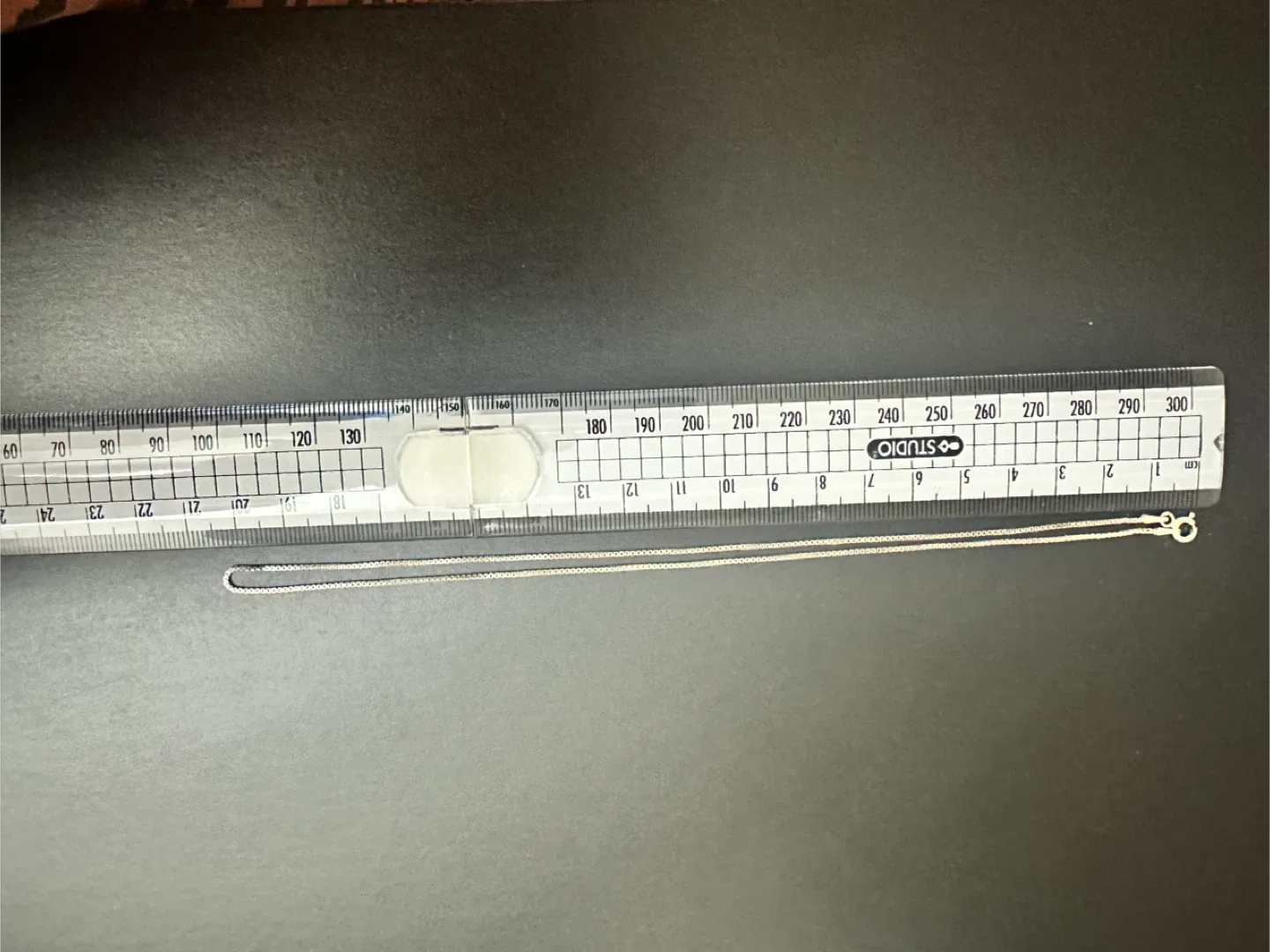 SOLID Sterling Silver 925 Box Chain Necklace by MJI