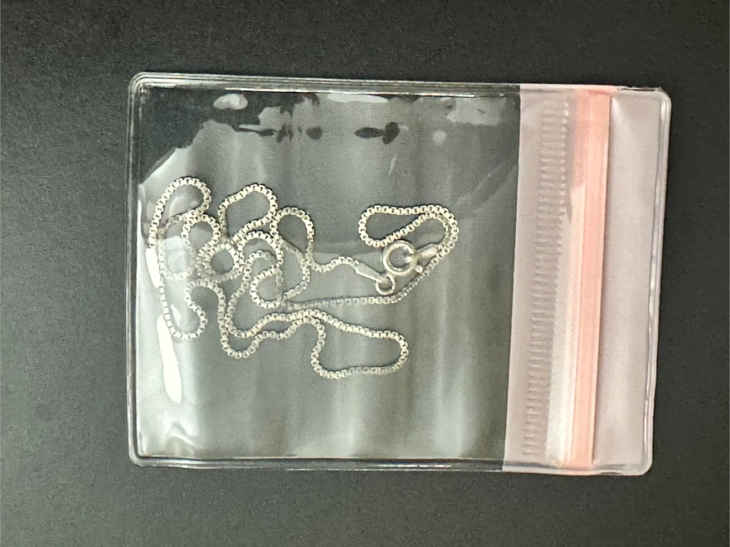 SOLID Sterling Silver 925 Box Chain Necklace by MJI image indicator(6)