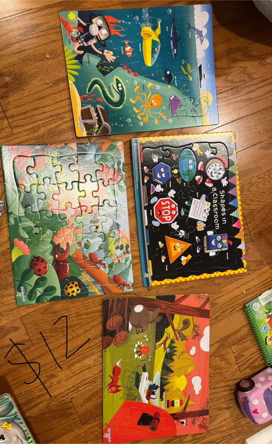 PlayMonster Puzzles - Set of 4