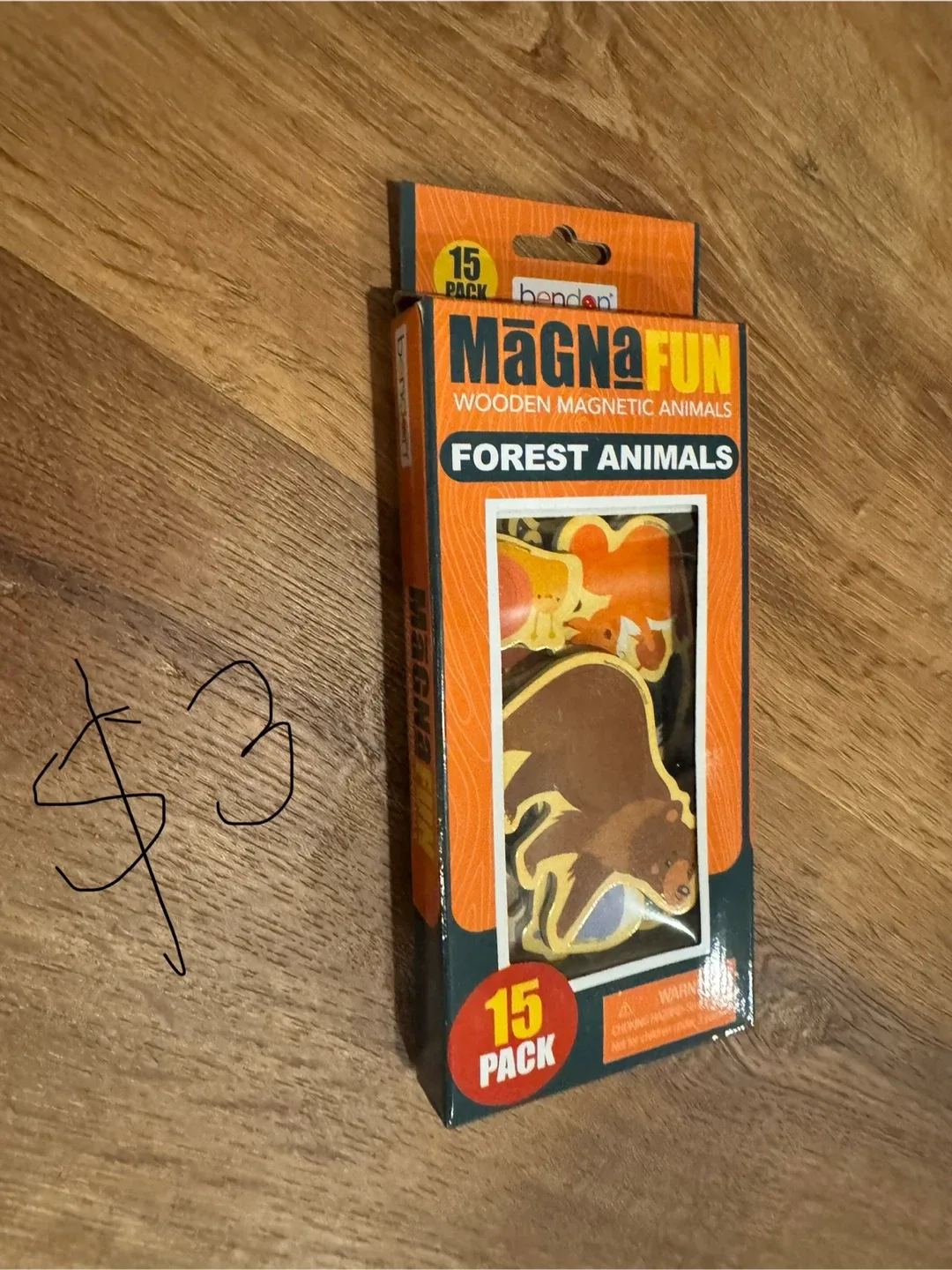 Magna Fun Wooden Magnetic Animals - Forest Animals