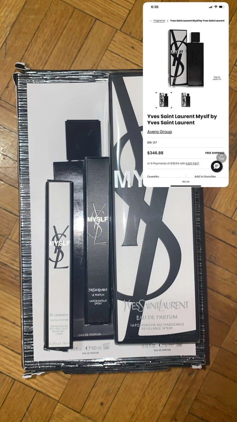 Yves Saint Laurent MYSLF Eau de Parfum Set