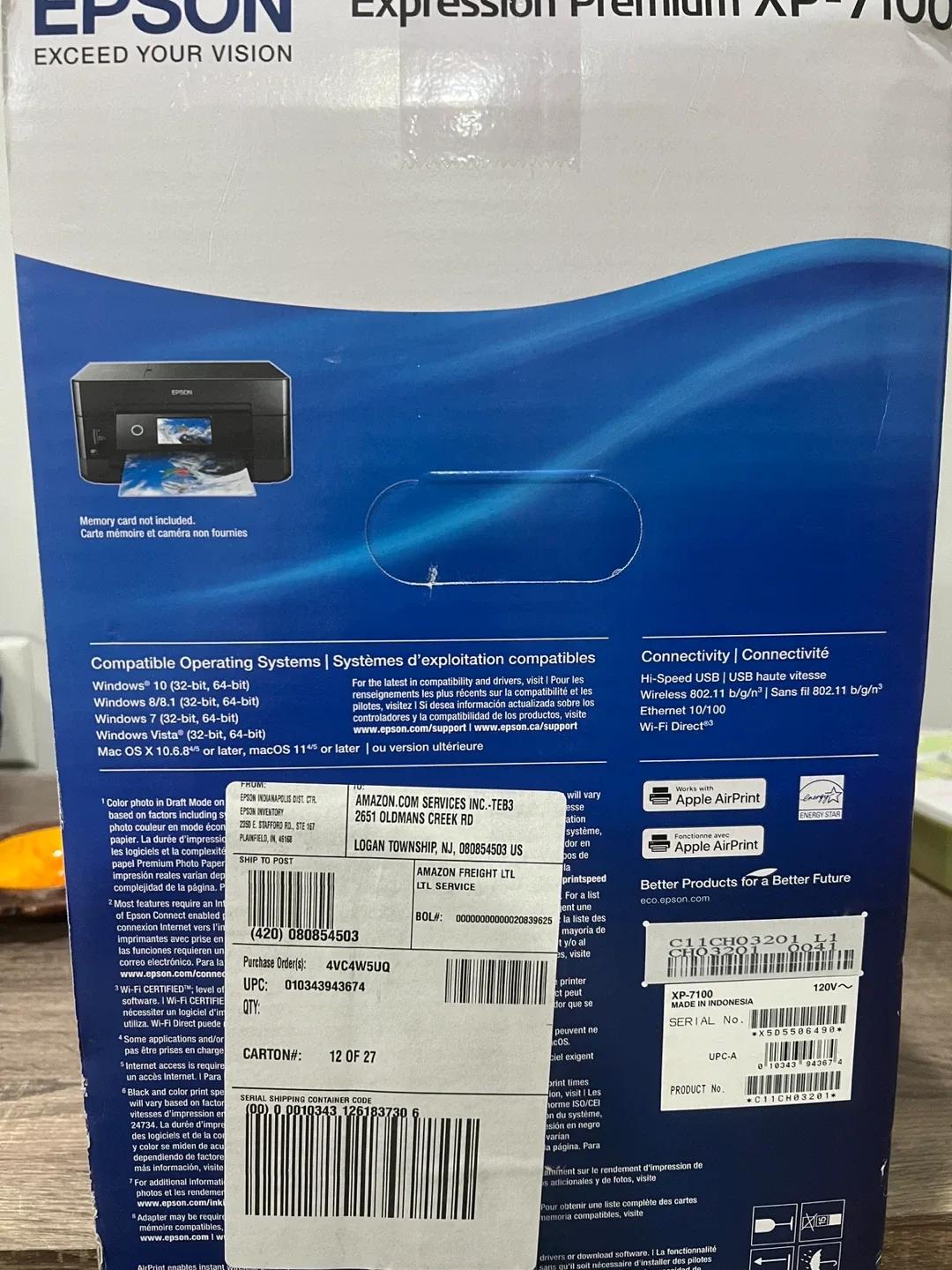 Epson Expression Premium XP-7100 Printer image indicator(4)