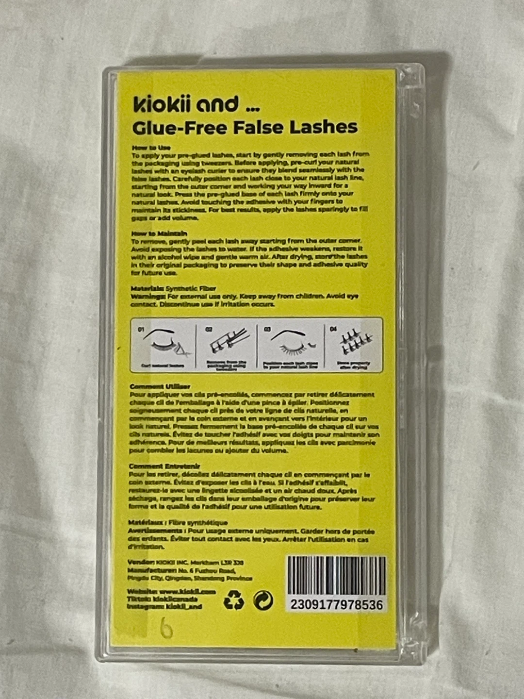 Kiokii Glue-Free False Lashes - All-Day Perfection - photo 2
