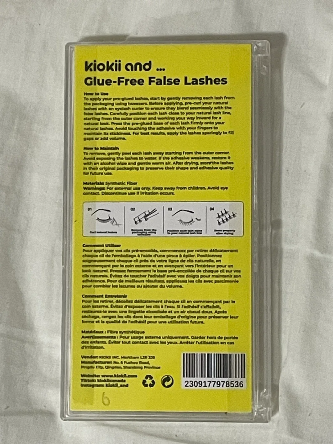 Kiokii Glue-Free False Lashes - All-Day Perfection image indicator(2)