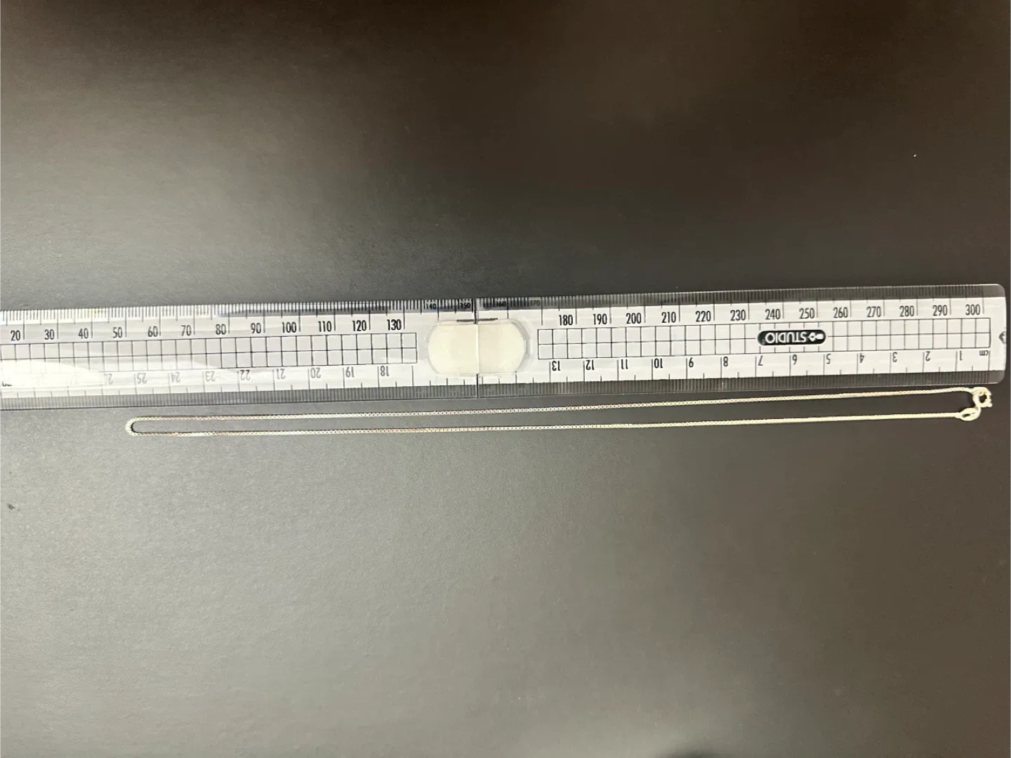 925 Sterling Silver Box Chain Necklace image indicator(8)