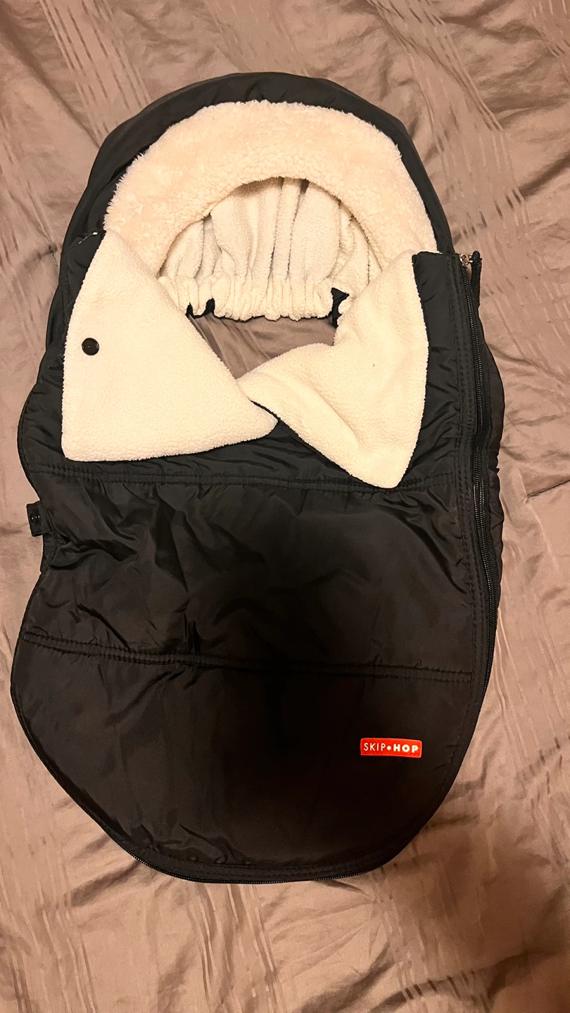 Skip Hop Stroll & Go Car Seat Cover - Black - photo 2