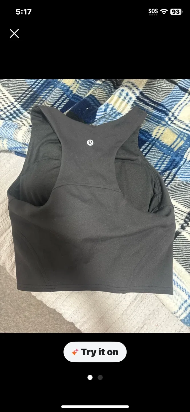 Lululemon Black Workout Top
