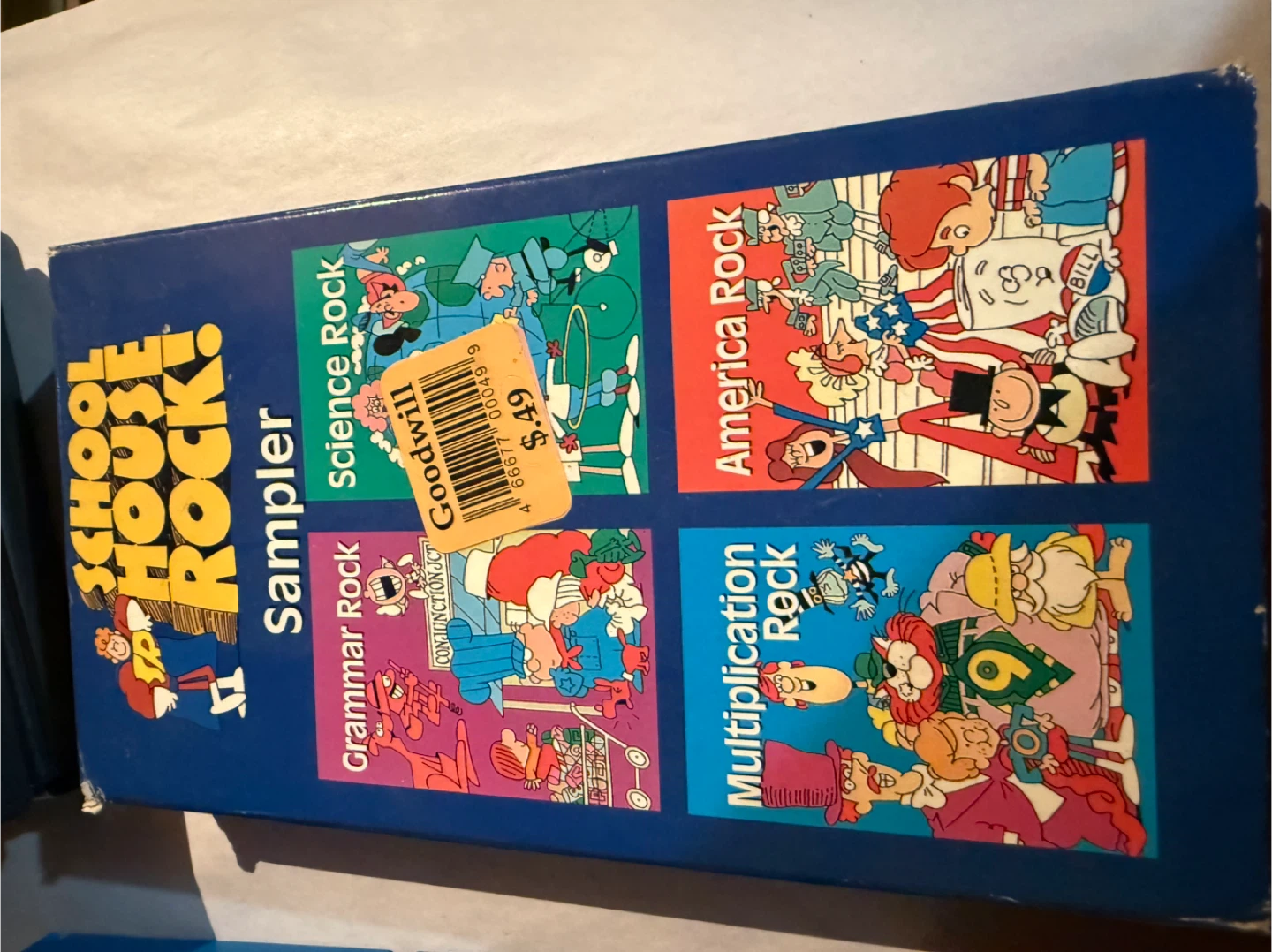 Mixed Lot VHS Tapes, School House Rock, Dark Frigate Book - photo 2