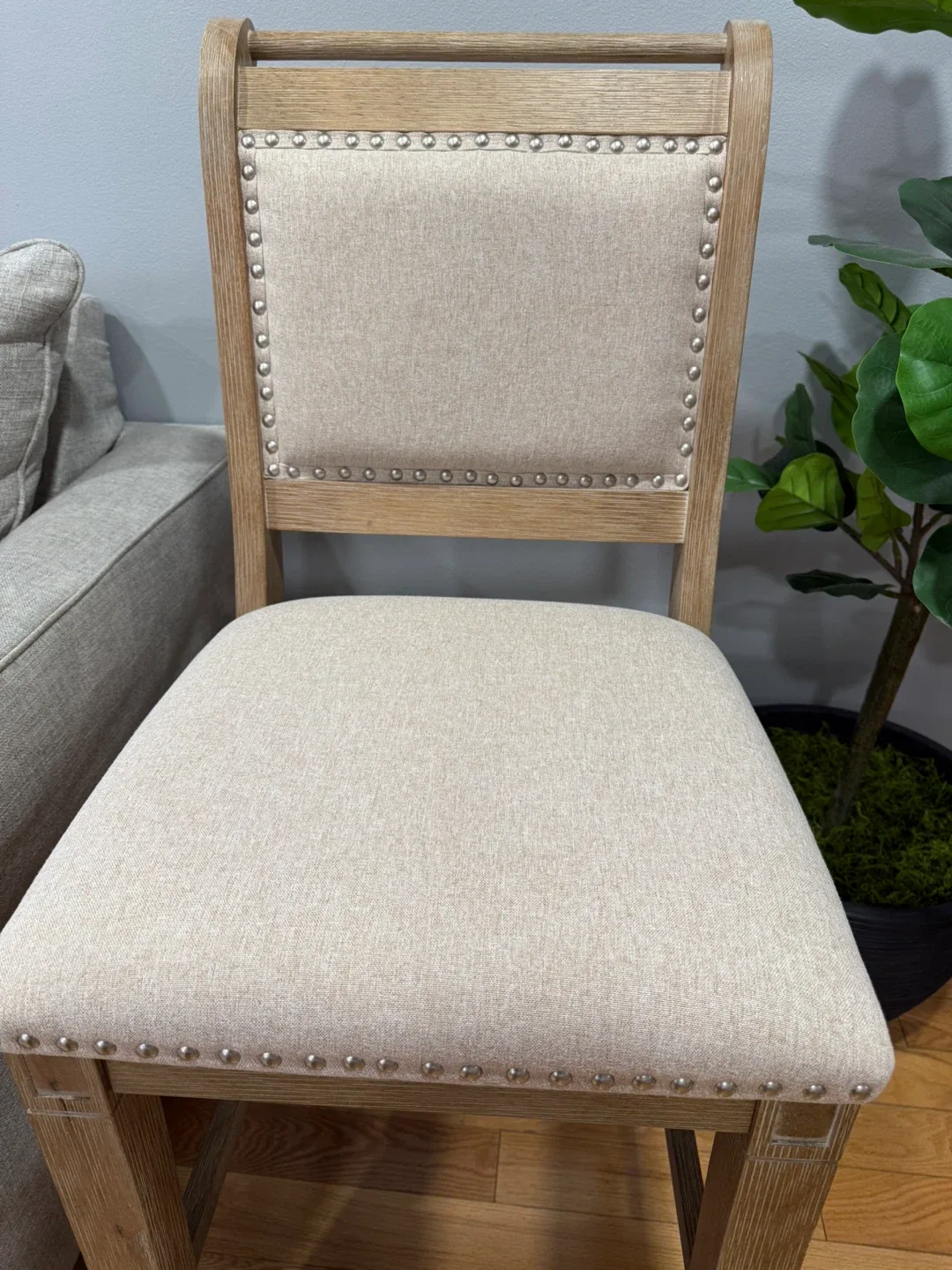 Linon Emmy Upholstered Counter Stool (set 2) image indicator(7)