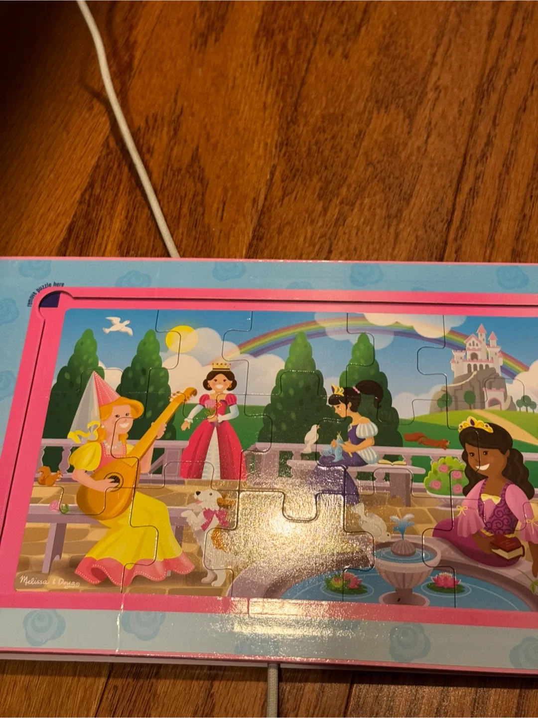 Melissa & Doug Princesses Magnetic Take-Along Jigsaw Puzzles image indicator(5)