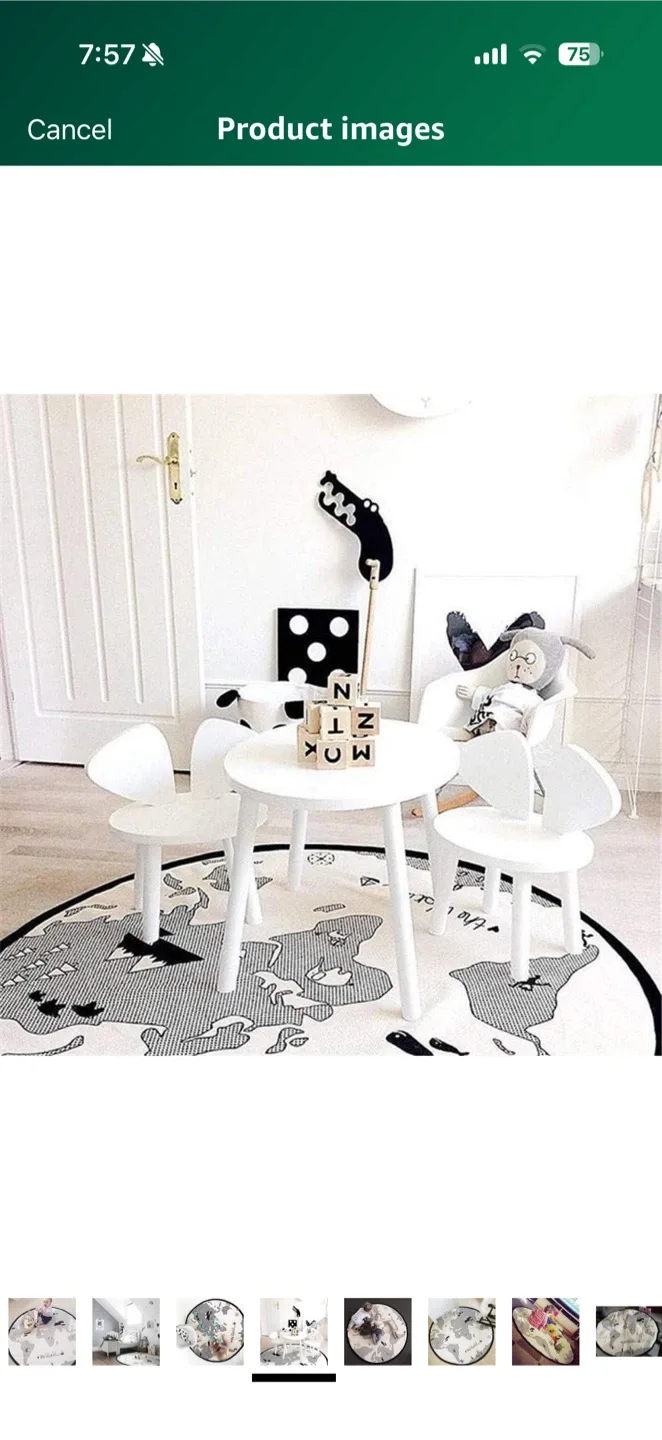 Large Adventure World Map Rug image indicator(5)