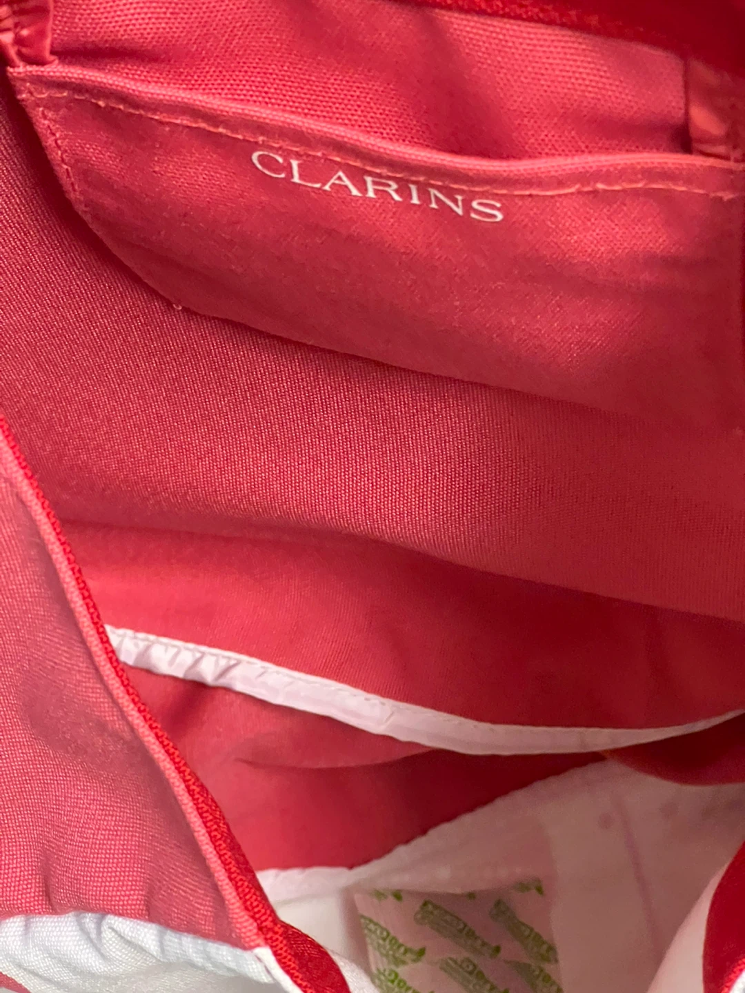 Canvas Tote Bag - Red & White - photo 3
