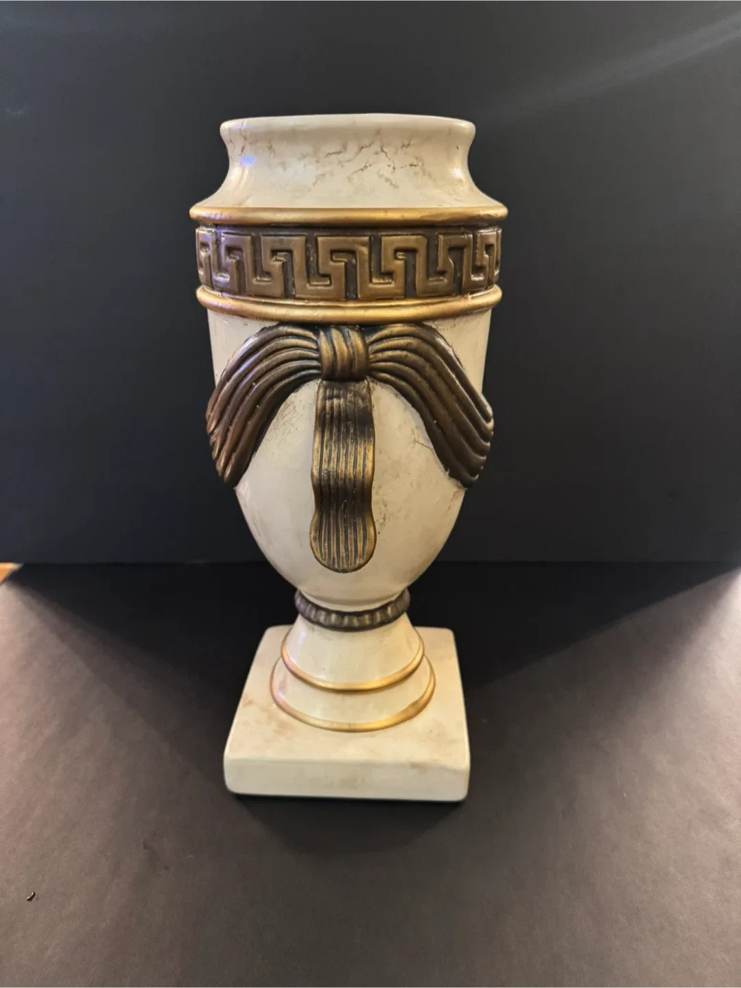 Decorative Vase - Beige & Gold image indicator(2)