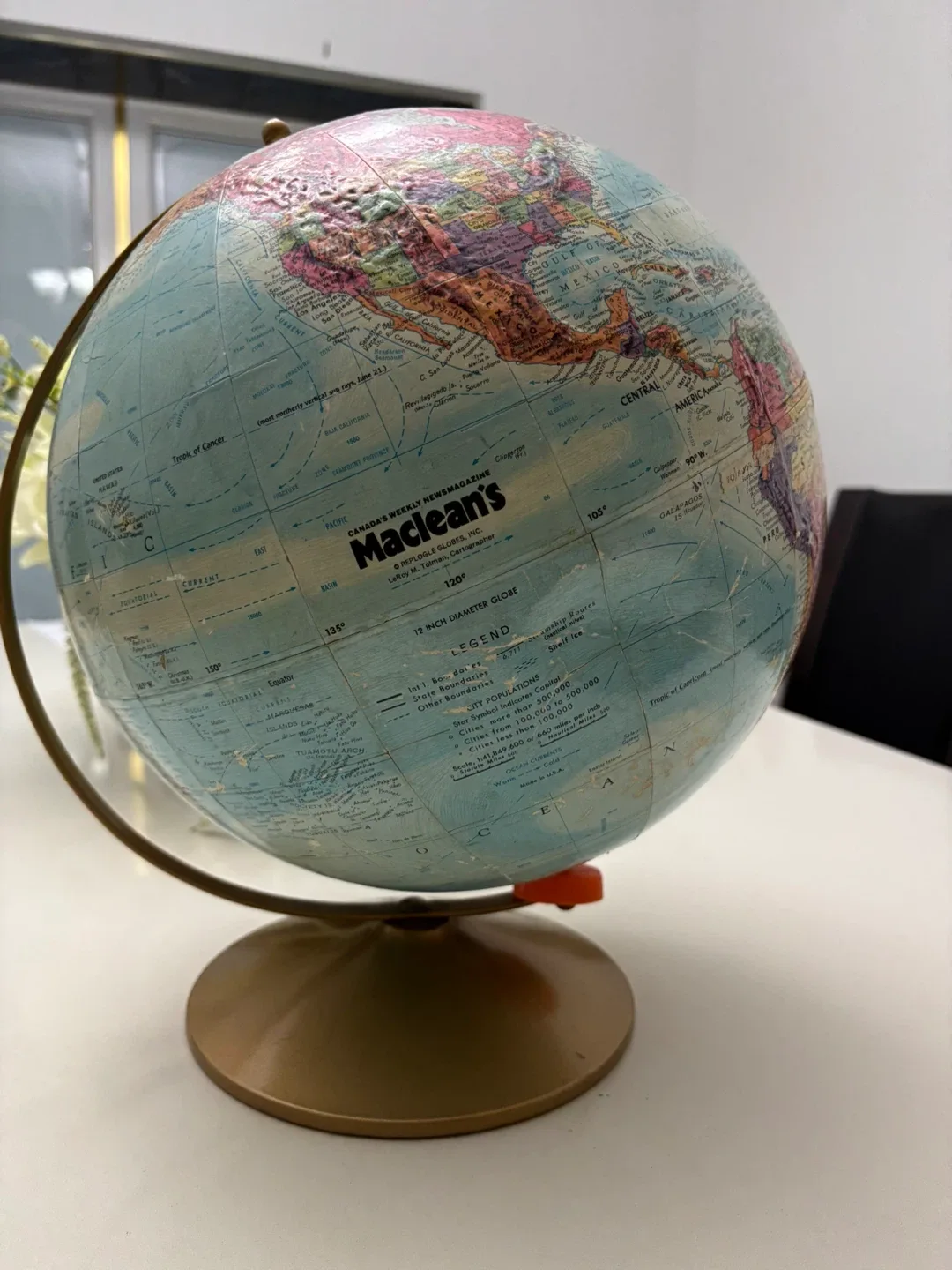 Maclean's 12 Inch Diameter Globe image indicator(2)