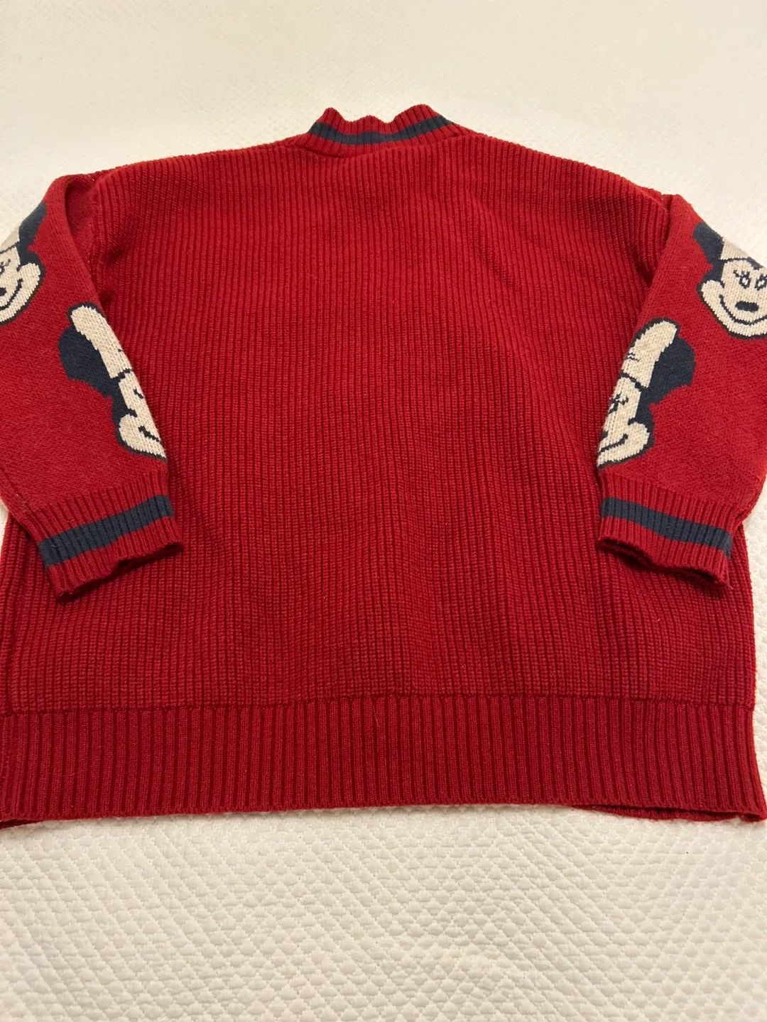 Minnie Mouse burgundy Knit Cardigan image indicator(3)